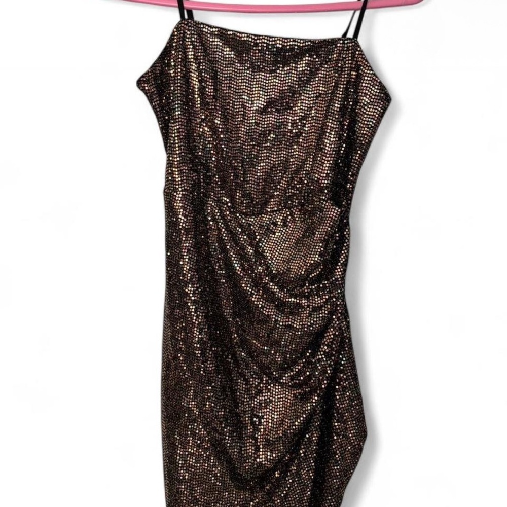 Emerald Sundae Sequin Dress